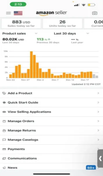 Store performance result 7