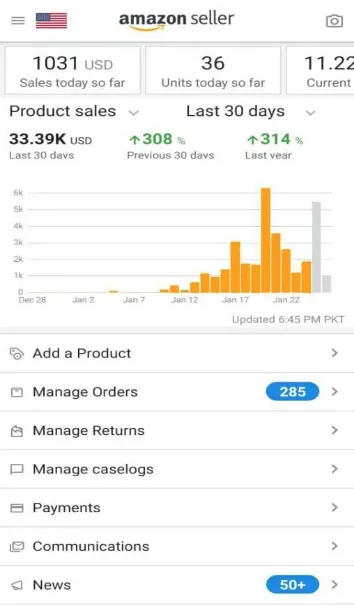 Store performance result 1